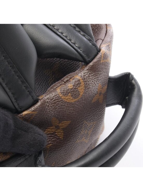 Louis Vuitton Backpack Palm Springs PM Monogram Co Ting Canvas Leather PM